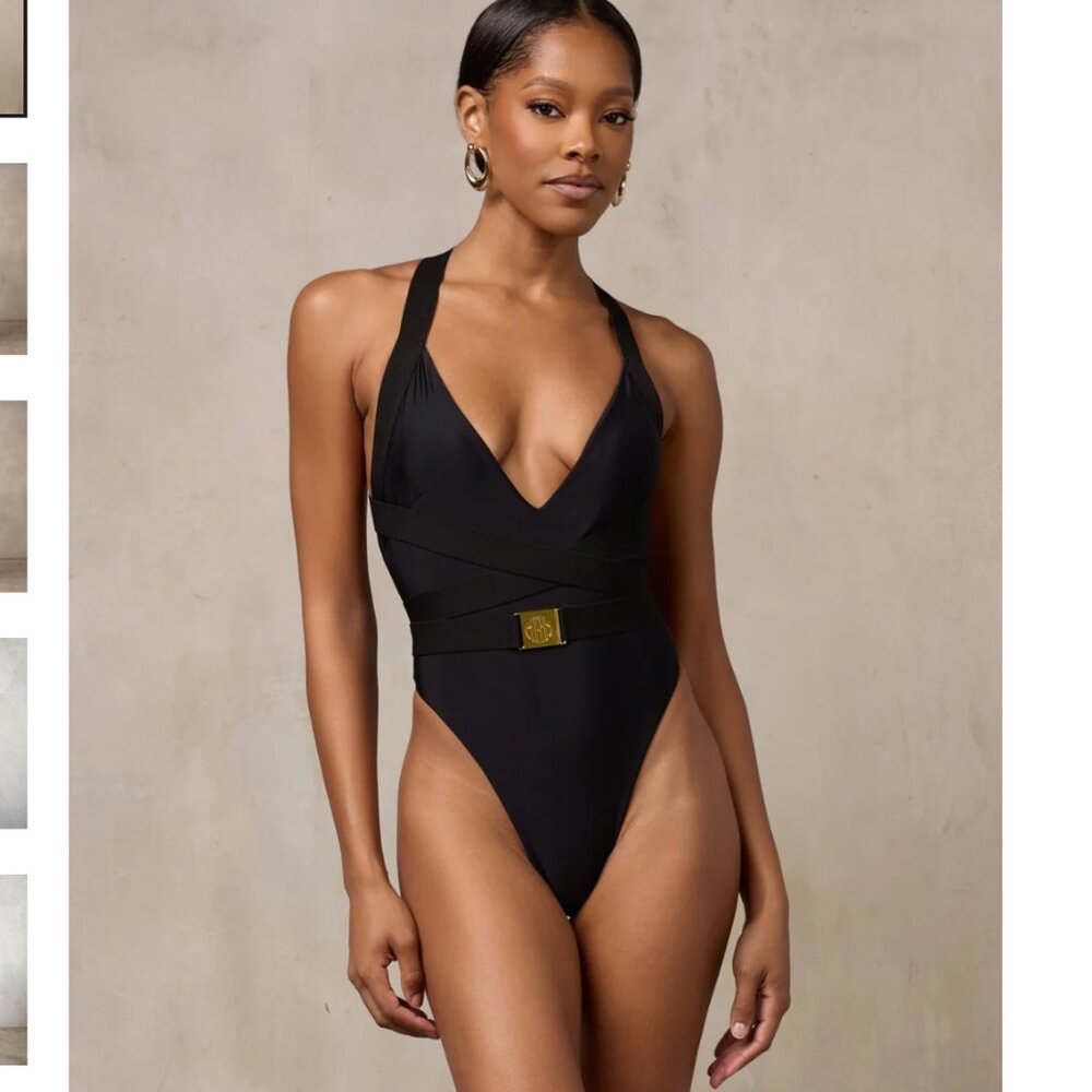 MBM Black One-Piece Swimsuit